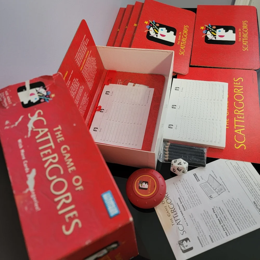 The Game of Scattergories 2003 Edition